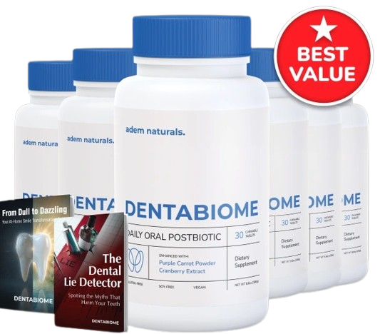 DentaBiome 6 bottles - Most Popular package