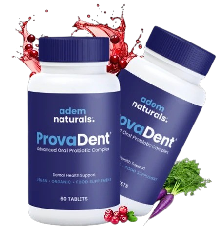 ProvaDent oral probiotic supplement bottle